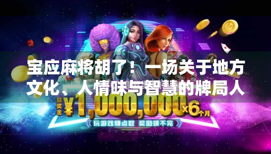 宝应麻将胡了！一场关于地方文化、人情味与智慧的牌局人生