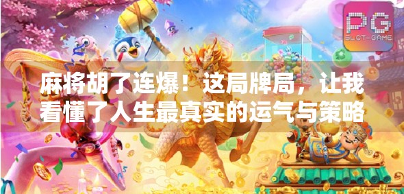 麻将胡了连爆!这局牌局,让我看懂了人生最真实的运气与策略
