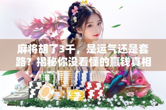 麻将胡了3千，是运气还是套路？揭秘你没看懂的赢钱真相！