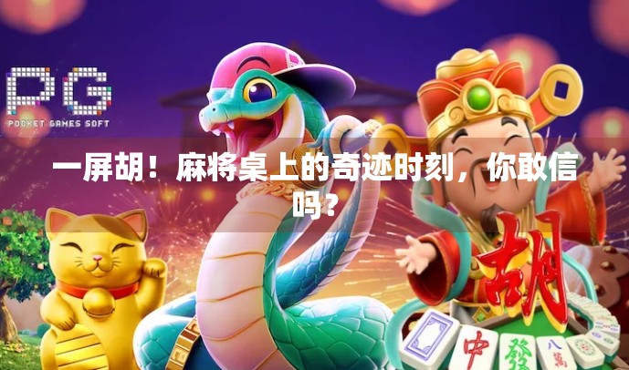 一屏胡！麻将桌上的奇迹时刻，你敢信吗？