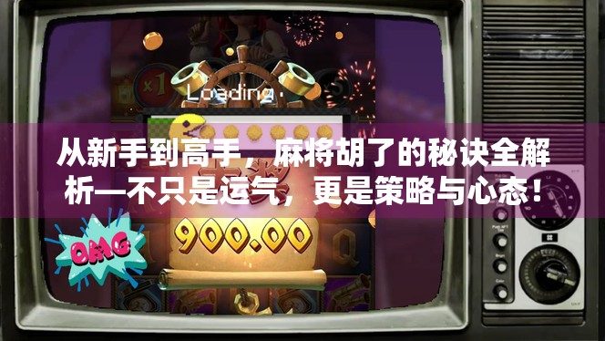 从新手到高手，麻将胡了的秘诀全解析—不只是运气，更是策略与心态！