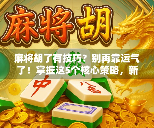 麻将胡了有技巧？别再靠运气了！掌握这5个核心策略，新手也能变高手！
