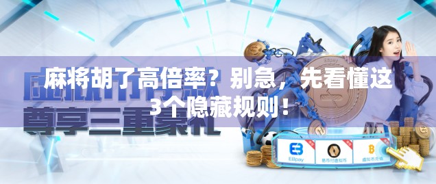 麻将胡了高倍率?别急,先看懂这3个隐藏规则!