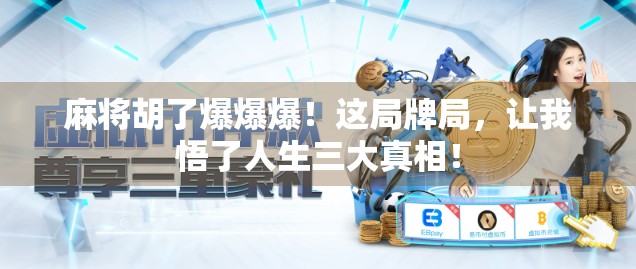麻将胡了爆爆爆！这局牌局，让我悟了人生三大真相！