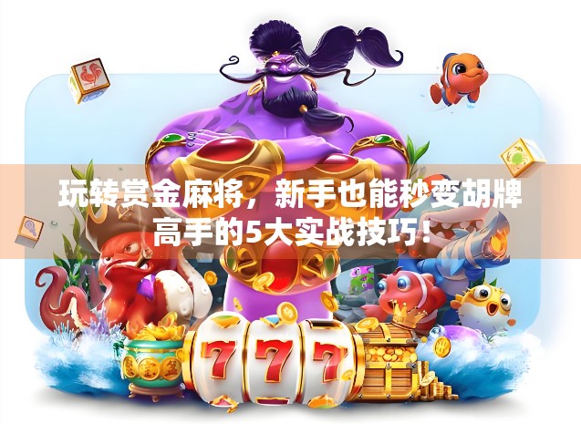 玩转赏金麻将，新手也能秒变胡牌高手的5大实战技巧！