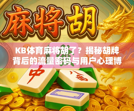 KB体育麻将胡了？揭秘胡牌背后的流量密码与用户心理博弈！