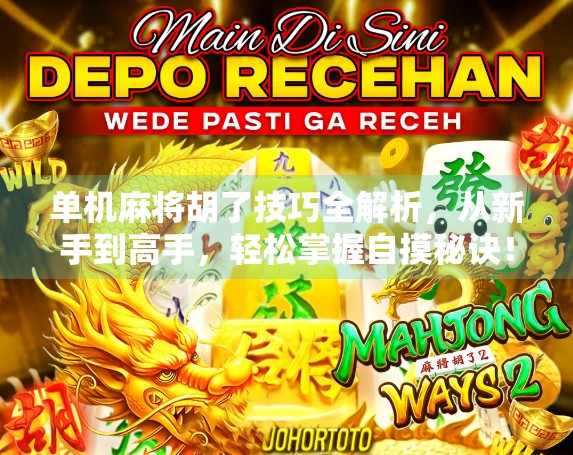 单机麻将胡了技巧全解析，从新手到高手，轻松掌握自摸秘诀！