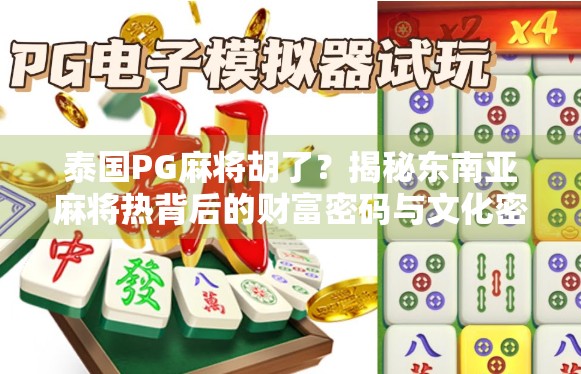泰国PG麻将胡了?揭秘东南亚麻将热背后的财富密码与文化密码!