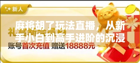 麻将胡了玩法直播，从新手小白到高手进阶的沉浸式学习之旅