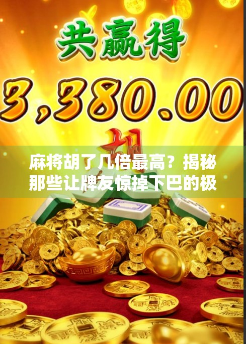 麻将胡了几倍最高?揭秘那些让牌友惊掉下巴的极限番数!