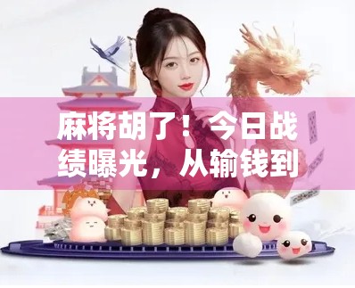 麻将胡了！今日战绩曝光，从输钱到翻盘，我悟了这3个底层逻辑！