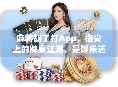 麻将胡了打App，指尖上的牌桌江湖，是娱乐还是陷阱？