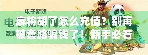 麻将胡了怎么充值？别再被套路骗钱了！新手必看避坑指南！