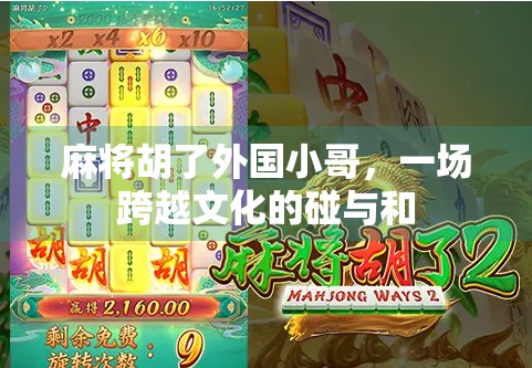 麻将胡了外国小哥，一场跨越文化的碰与和