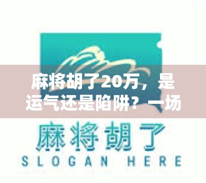 麻将胡了20万，是运气还是陷阱？一场小赢背后的金钱陷阱与人性博弈