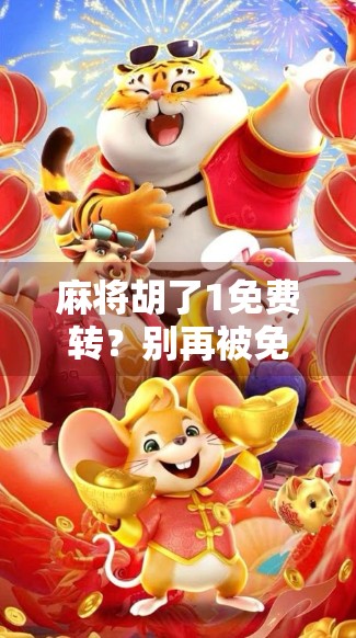 麻将胡了1免费转?别再被免费迷惑了!这背后藏着的套路你必须知道!