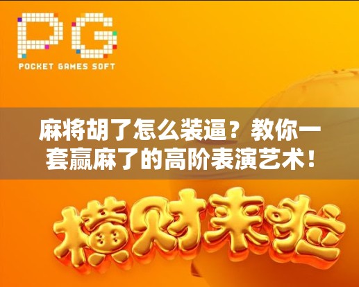 麻将胡了怎么装逼？教你一套赢麻了的高阶表演艺术！
