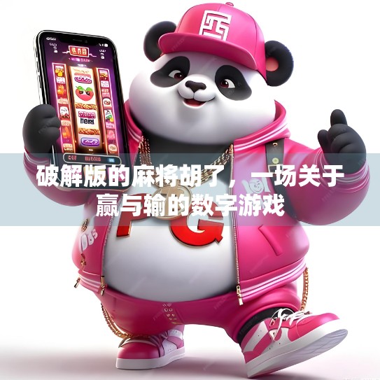 破解版的麻将胡了，一场关于赢与输的数字游戏