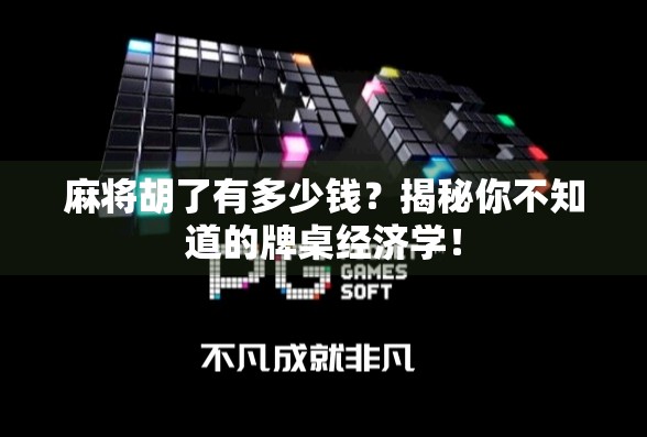 麻将胡了有多少钱？揭秘你不知道的牌桌经济学！