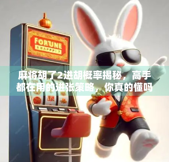 麻将胡了2进胡概率揭秘，高手都在用的进张策略，你真的懂吗？