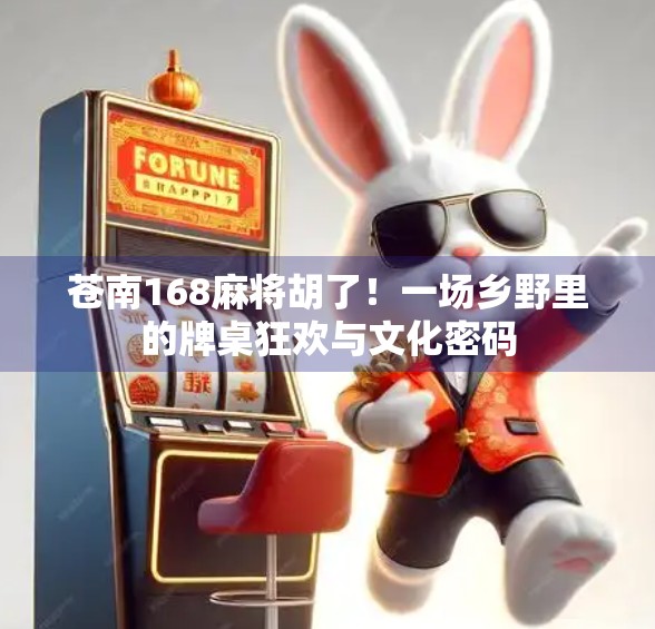 苍南168麻将胡了！一场乡野里的牌桌狂欢与文化密码