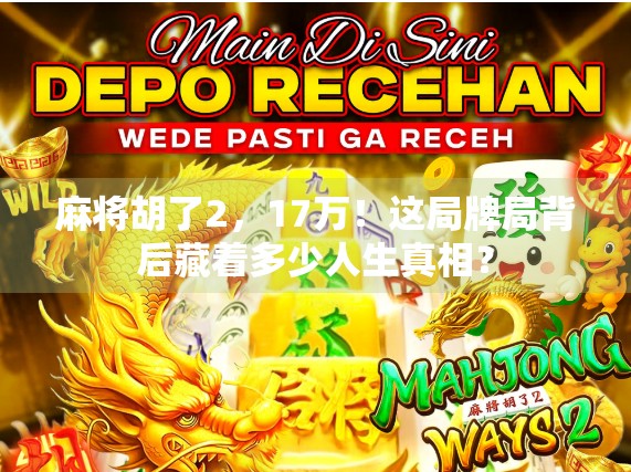 麻将胡了2,17万!这局牌局背后藏着多少人生真相?