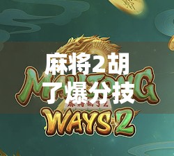 麻将2胡了爆分技巧，从新手到高手的进阶秘籍，教你如何一局翻盘、轻松爆分！