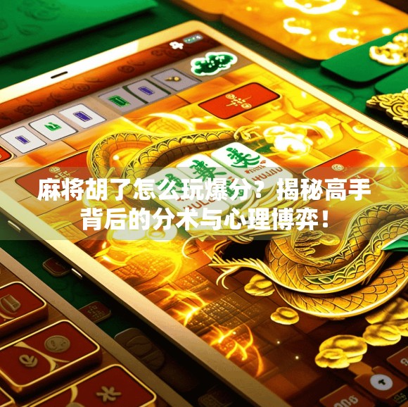 麻将胡了怎么玩爆分？揭秘高手背后的分术与心理博弈！