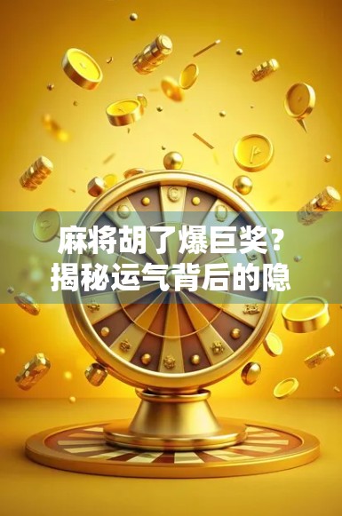 麻将胡了爆巨奖?揭秘运气背后的隐藏规律,普通人也能掌握的制胜秘诀! 麻将胡了爆巨奖?揭秘运气背后的隐藏规律,普通人也能掌握的制胜秘诀!