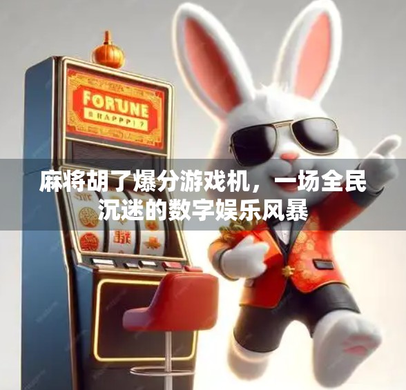 麻将胡了爆分游戏机，一场全民沉迷的数字娱乐风暴