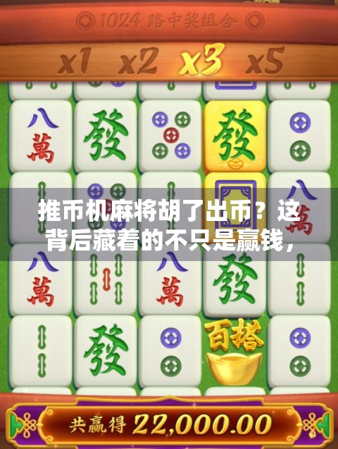 推币机麻将胡了出币？这背后藏着的不只是赢钱，还有人性的博弈！