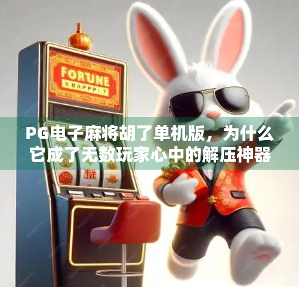 PG电子麻将胡了单机版,为什么它成了无数玩家心中的解压神器? PG电子麻将胡了单机版,为什么它成了无数玩家心中的解压神器?