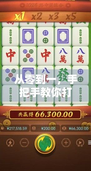 从零到一，手把手教你打造一款麻将胡了小程序，轻松月入过万不是梦！