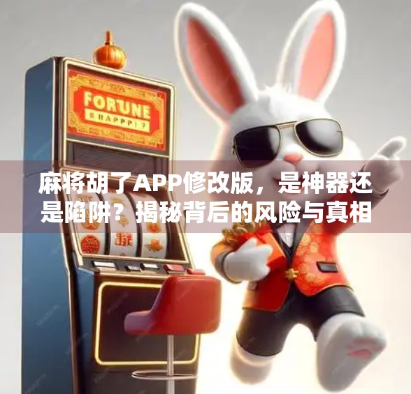 麻将胡了APP修改版，是神器还是陷阱？揭秘背后的风险与真相！