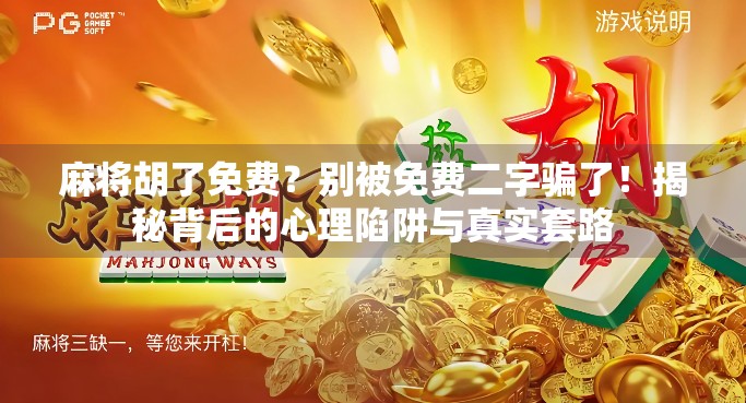 麻将胡了免费?别被免费二字骗了!揭秘背后的心理陷阱与真实套路 麻将胡了免费?别被免费二字骗了!揭秘背后的心理陷阱与真实套路