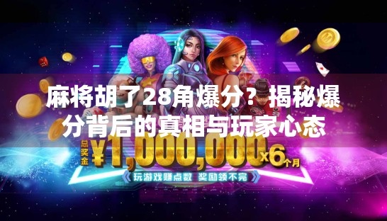 麻将胡了28角爆分？揭秘爆分背后的真相与玩家心态