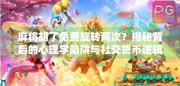 麻将胡了免费旋转两次？揭秘背后的心理学陷阱与社交货币逻辑