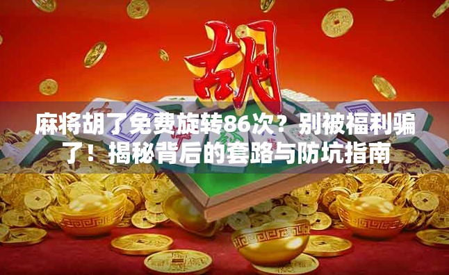 麻将胡了免费旋转86次？别被福利骗了！揭秘背后的套路与防坑指南