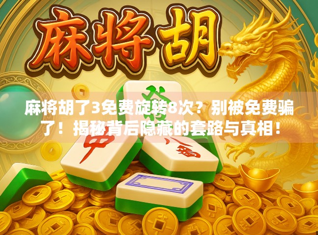 麻将胡了3免费旋转8次？别被免费骗了！揭秘背后隐藏的套路与真相！