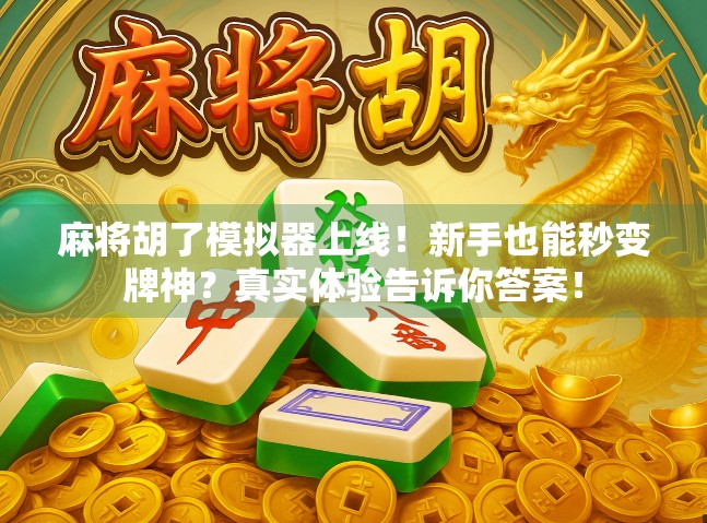 麻将胡了模拟器上线！新手也能秒变牌神？真实体验告诉你答案！