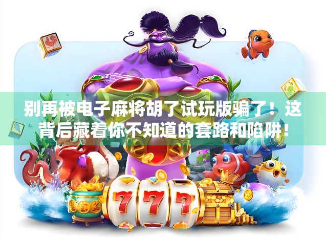 别再被电子麻将胡了试玩版骗了！这背后藏着你不知道的套路和陷阱！
