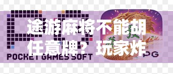 途游麻将不能胡任意牌？玩家炸锅！背后真相竟是…