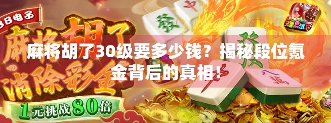 麻将胡了30级要多少钱？揭秘段位氪金背后的真相！