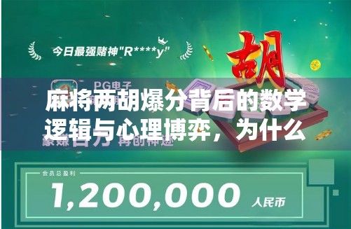 麻将两胡爆分背后的数学逻辑与心理博弈，为什么一局能翻盘？