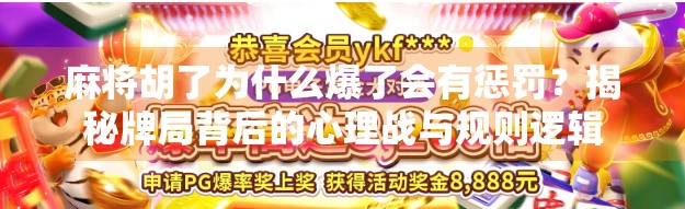 麻将胡了为什么爆了会有惩罚？揭秘牌局背后的心理战与规则逻辑