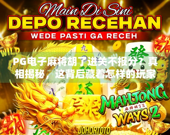 PG电子麻将胡了进关不报分?真相揭秘,这背后藏着怎样的玩家博弈逻辑?