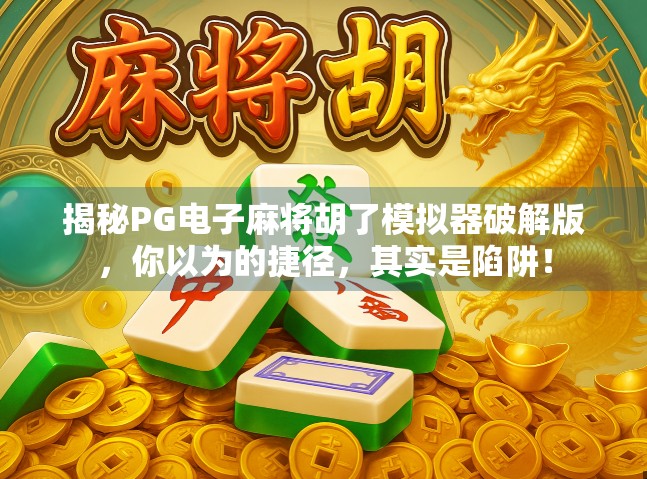 揭秘PG电子麻将胡了模拟器破解版,你以为的捷径,其实是陷阱!